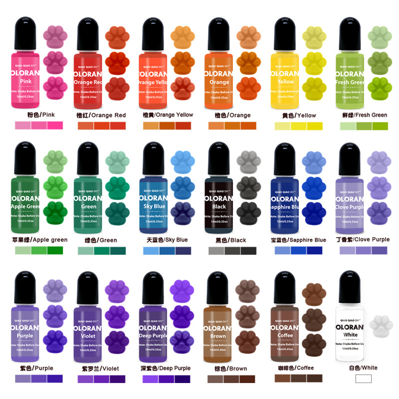 Candle Making Supplies Usa - 20 Renk Mum Boyaları Balmumu Mumlar
