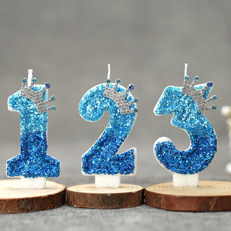 Yaratıcı Tavus Kuşu Mavi Taç D - Candle Supply incelemesi ve fiyatı