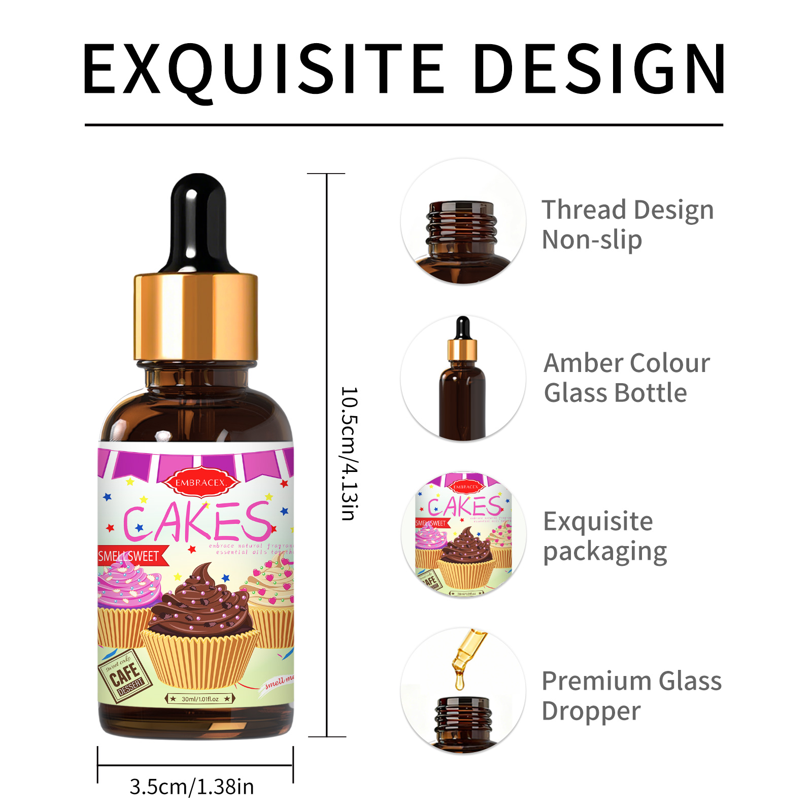 30ml Kekler İçin Esansiyel Yağ - Candle Making Supplies Fragrance Oils incelemesi ve fiyatı