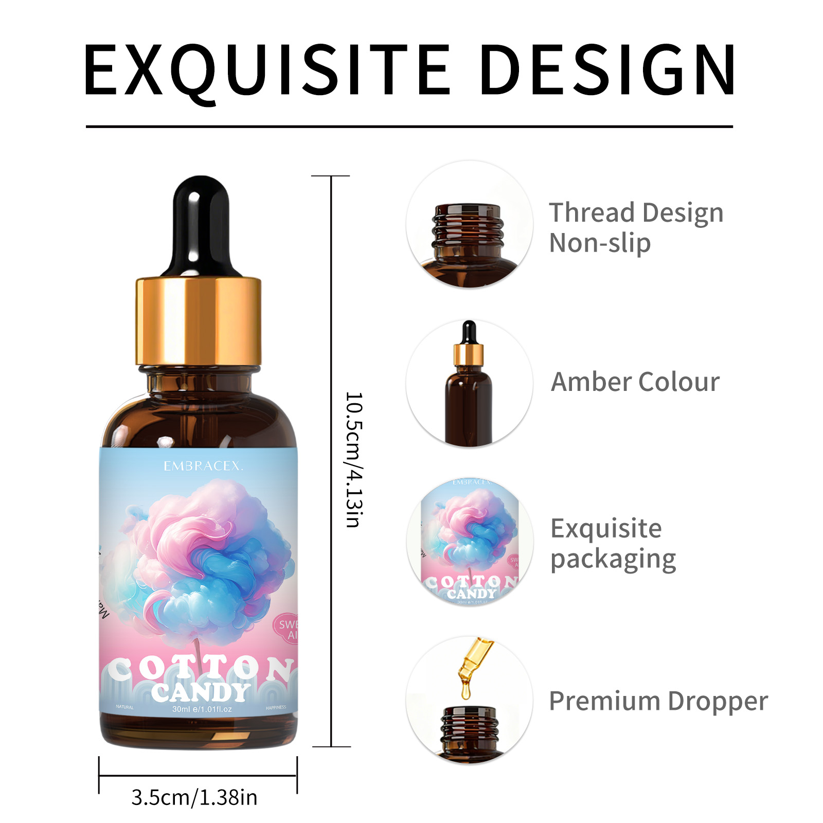 30ml Pamuk Şeker Esansiyel Yağ - Candle Making Supplies Fragrance Oils incelemesi ve fiyatı